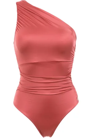 Brigitte Traje de baño con hombro descubierto y diseño fruncido