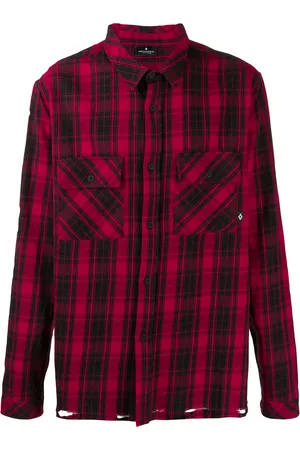 MARCELO BURLON Camisa a cuadros