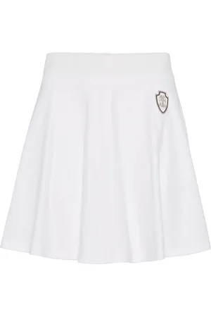 Brunello Cucinelli Falda con pliegues