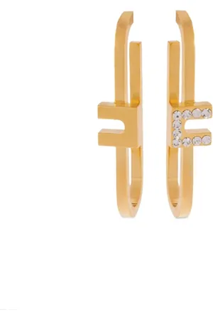 Elisabetta Franchi Aretes con logo C