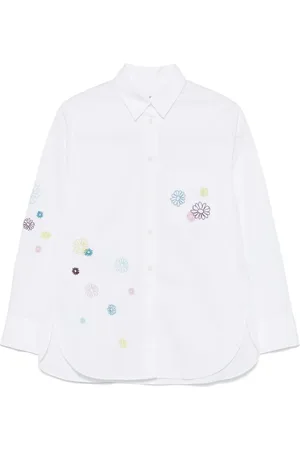 Paul Smith Camisa con bordado floral