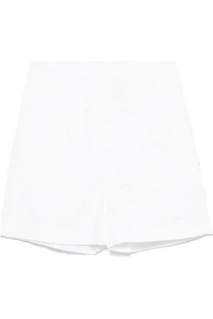 HUGO BOSS Shorts con encaje floral