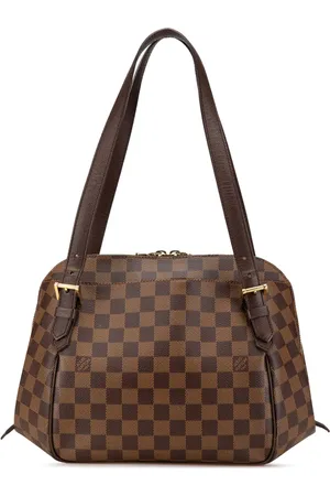 LOUIS VUITTON Bolsa de hombro Damier Ebene Belem MM 2005