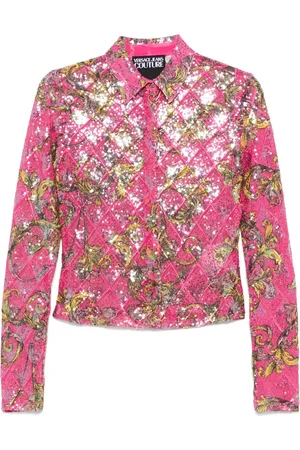 VERSACE Playera con estampado Barocco