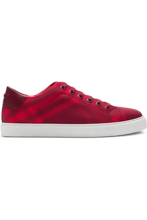 Burberry Tenis con motivo de cuadros