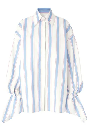 GENNY Camisa con rayas estampadas