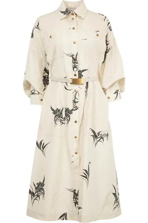 Moncler Vestido con estampado floral