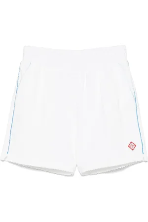 Casablanca Shorts de tenis con rayas estampadas