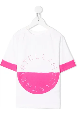 Stella McCartney Playera con logo estampado