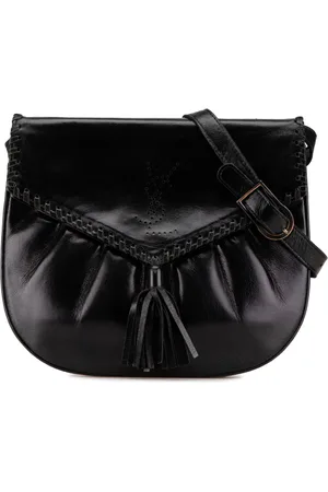 Saint Laurent Bolsa de hombro de piel del siglo XX