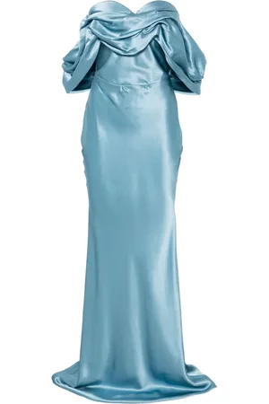 GIUSEPPE DI MORABITO Vestido largo de seda