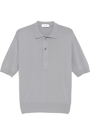 LARDINI Playera tipo polo de tejido fino