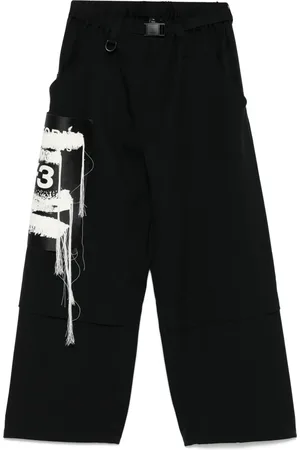 Y-3 Pantalones Sport Uniform Patch "Black"