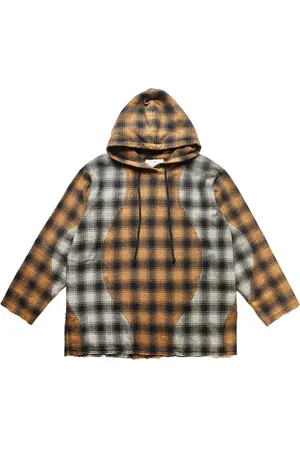 SONG FOR THE MUTE Hoodie Raw Patch Pocket "Multi (Rainbow)"