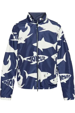 Moncler Chamarra bomber con estampado Shark