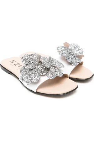 Nº21 Sandalias planas con lentejuelas
