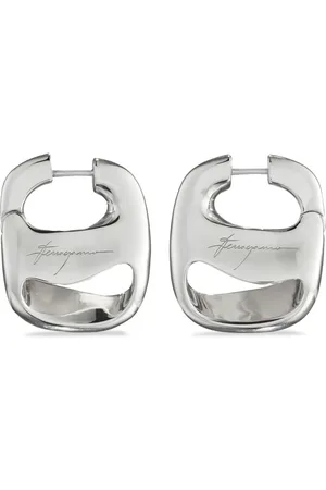 Salvatore Ferragamo Aretes Vara pequeños