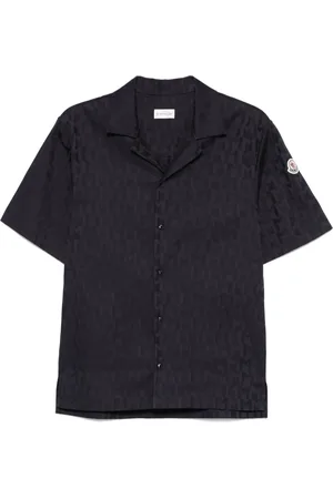 Moncler Camisa con monograma en jacquard