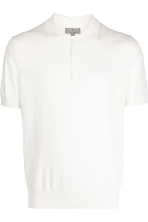CANALI Playera tipo polo manga corta