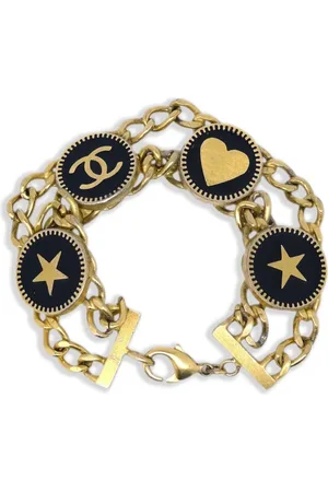 CHANEL Pulsera de cadena doble 2001
