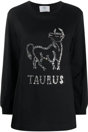 Alberta Ferretti Suéter con detalles de cristal Taurus