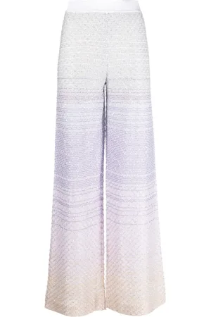 Missoni Jeans rectos con lentejuelas