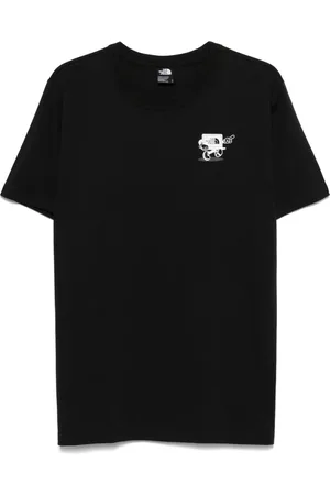 The North Face Playera con logo de caricatura