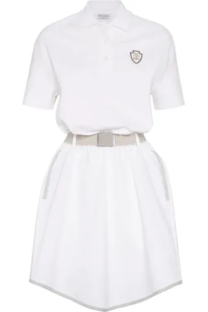 Brunello Cucinelli Vestido tipo polo