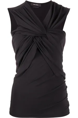 Isabel Marant Top sin mangas con detalle retorcido