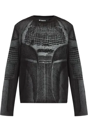 MISBHV Sudadera con logo estampado