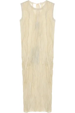 UMA WANG Vestido Tan