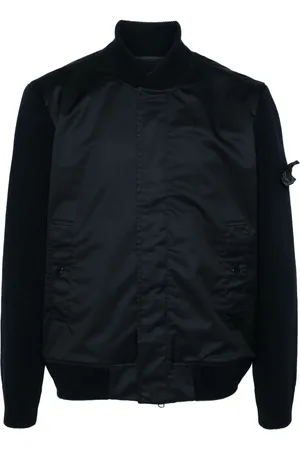 Stone Island Chamarra bomber con paneles