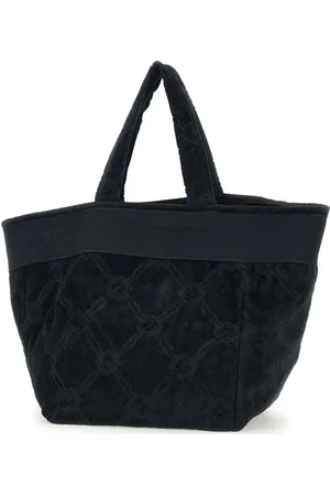 Elisabetta Franchi Tote con logo en jacquard