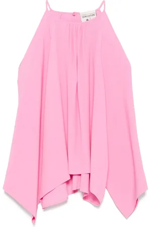 SEMICOUTURE Top con cuello halter