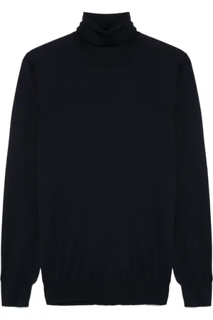 LARDINI Suéter con cuello de tortuga