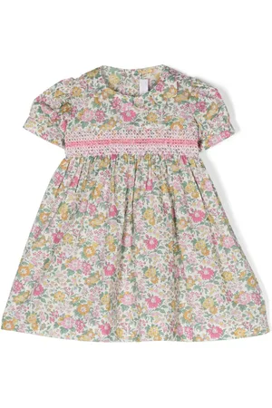 Mariella Ferrari Vestido con paneles florales