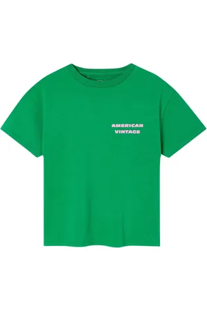American Vintage Playera con estampado gráfico