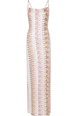 Missoni Vestido largo con motivo de ondas