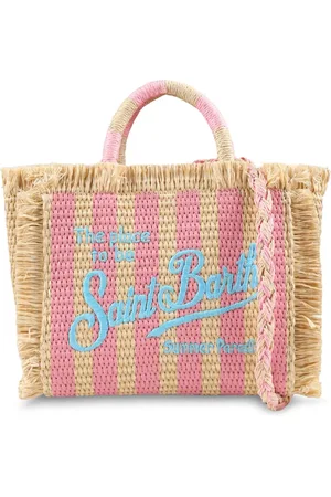 MC2 SAINT BARTH Bolsa de hombro con logo bordado