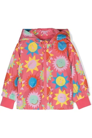 Stella McCartney Chamarra con cierre y motivo de smiley