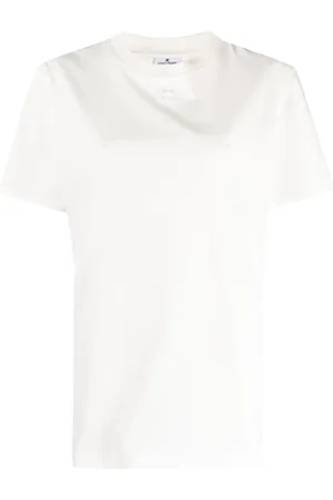Courrèges Playera con logo estampado