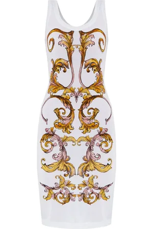 VERSACE Vestido con estampado Barroco