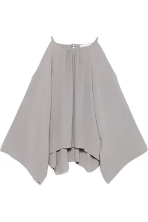 SEMICOUTURE Top con cuello halter