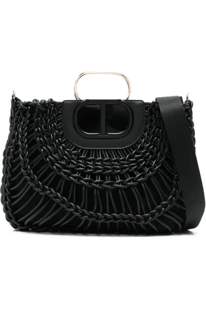 Twin-Set Tote trenzada