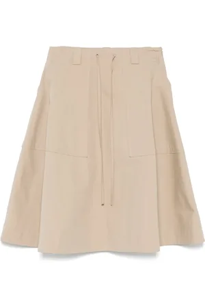 Moschino Falda midi con diseño acampanado