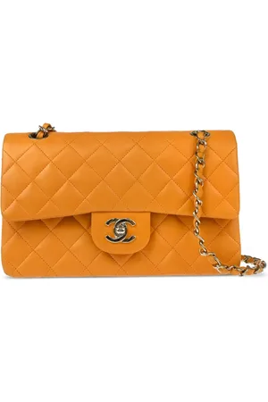CHANEL Bolsa de hombro Double Flap pequeña 1998