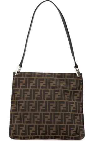 Fendi Bolsa de hombro Zucca Canvas 2000-2010