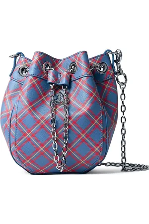 Vivienne Westwood Bolsa bucket con motivo de cuadros tartán