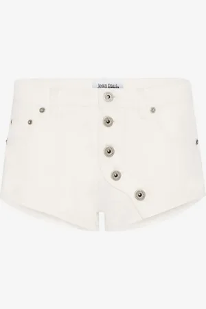 Jean Paul Gaultier Shorts con detalle de botones