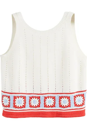 Chinti & Parker Top tejido de crochet